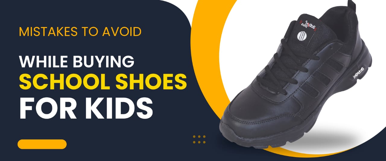 Mistakes to avoid while buying school shoes for kids